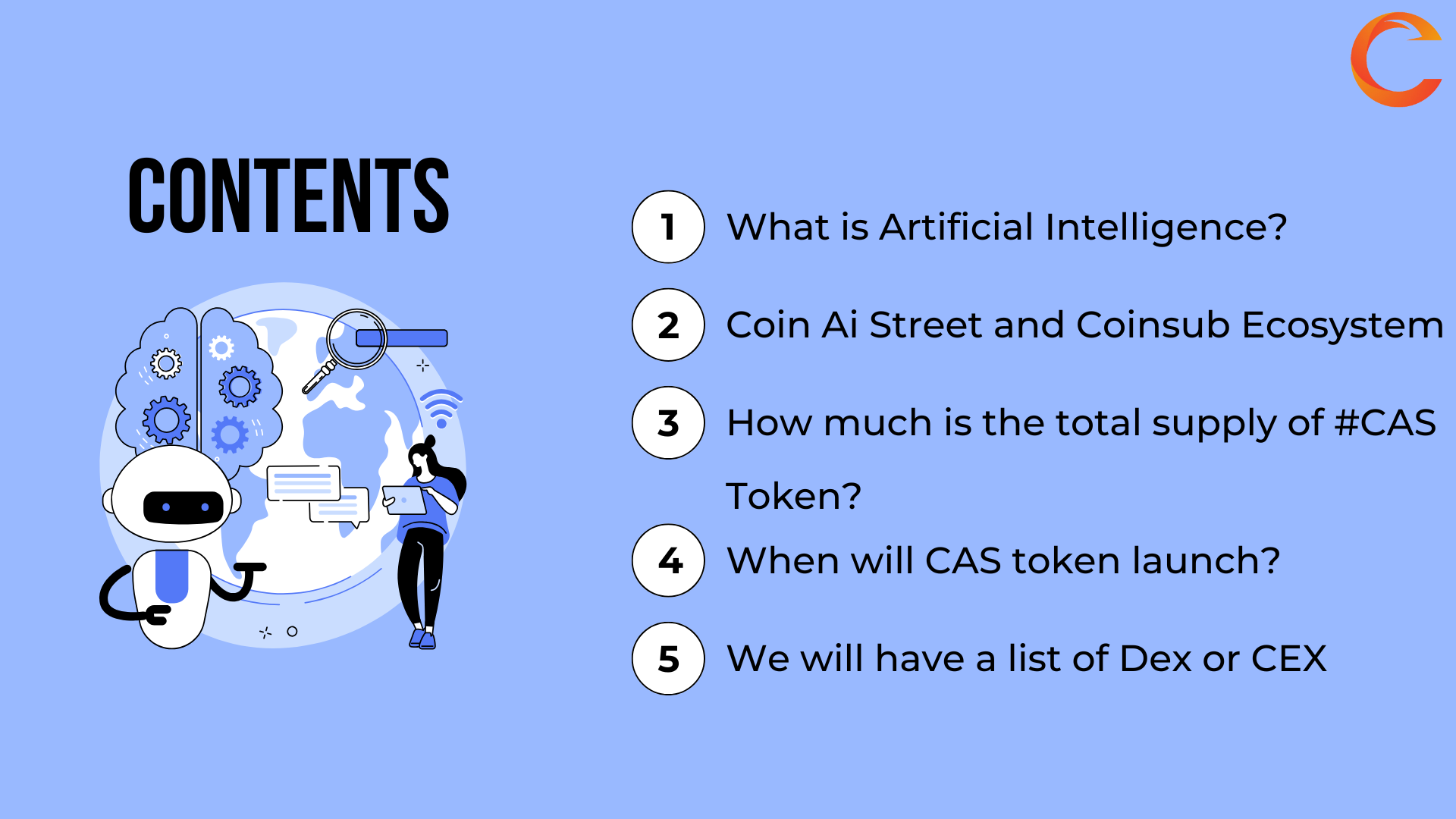 The Coin Ai street white paper will help us better understand the $CAS token and the Coinsub Ecosystem